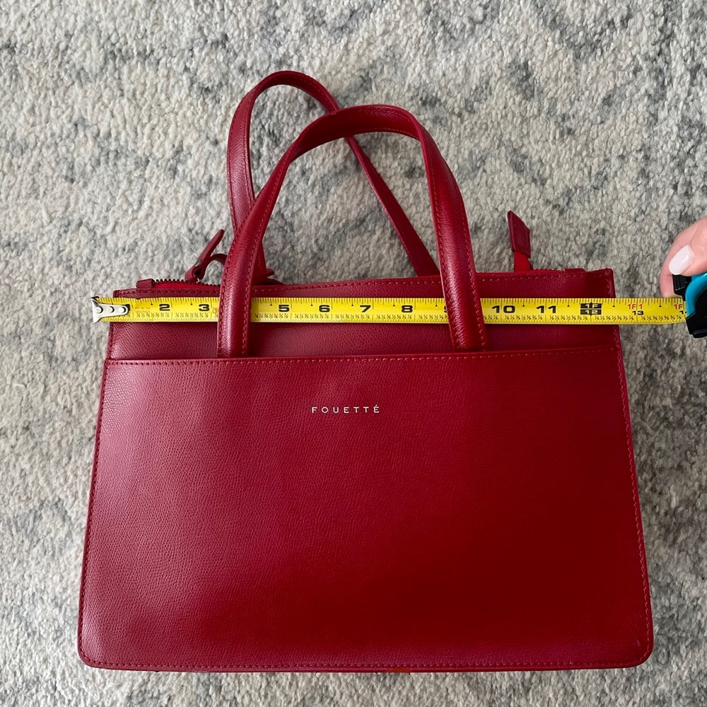 Fouetté Satchel Purse. Leather - Picture 8 of 16